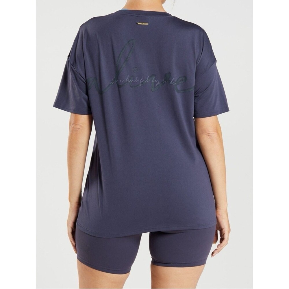 Gymshark x Whitney Simmons Alive Purple Short Sleeve T Shirt Women’s Size Medium